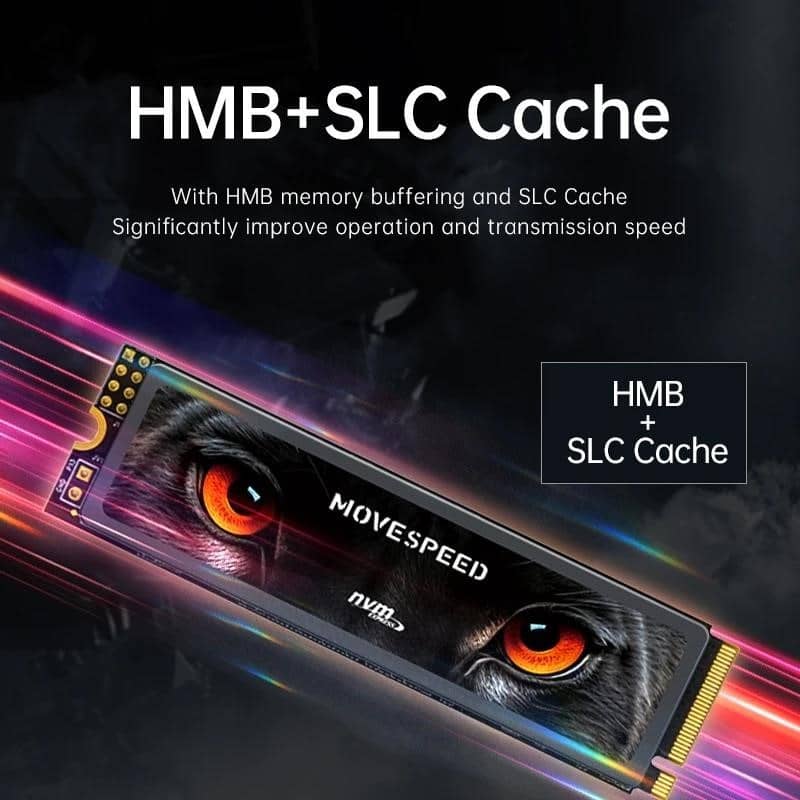 MOVESPEED 7450 МБ/с SSD NVMe M.2 2280 4 ТБ 2 ТБ 1 ТБ Внутрішній