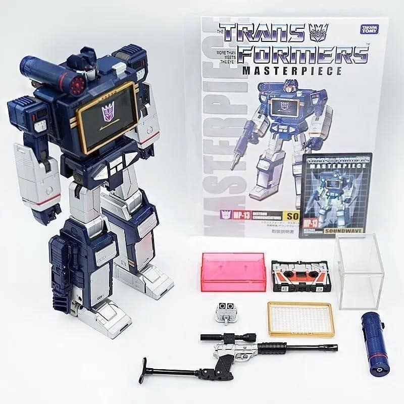Original Takara Tomy Transformers Toys MP-13 Soundwave Action